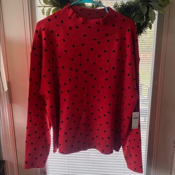 MAEVE™-  Polka Dot Sweater main image 0